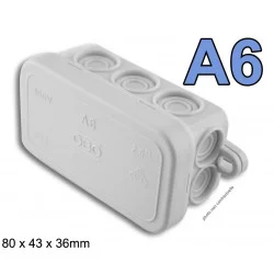 boite électrique rectangulaire modèle A6