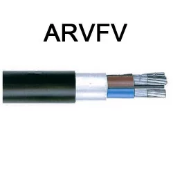 câble électrique armé aluminium ARVFV 1 conducteur 95mm²