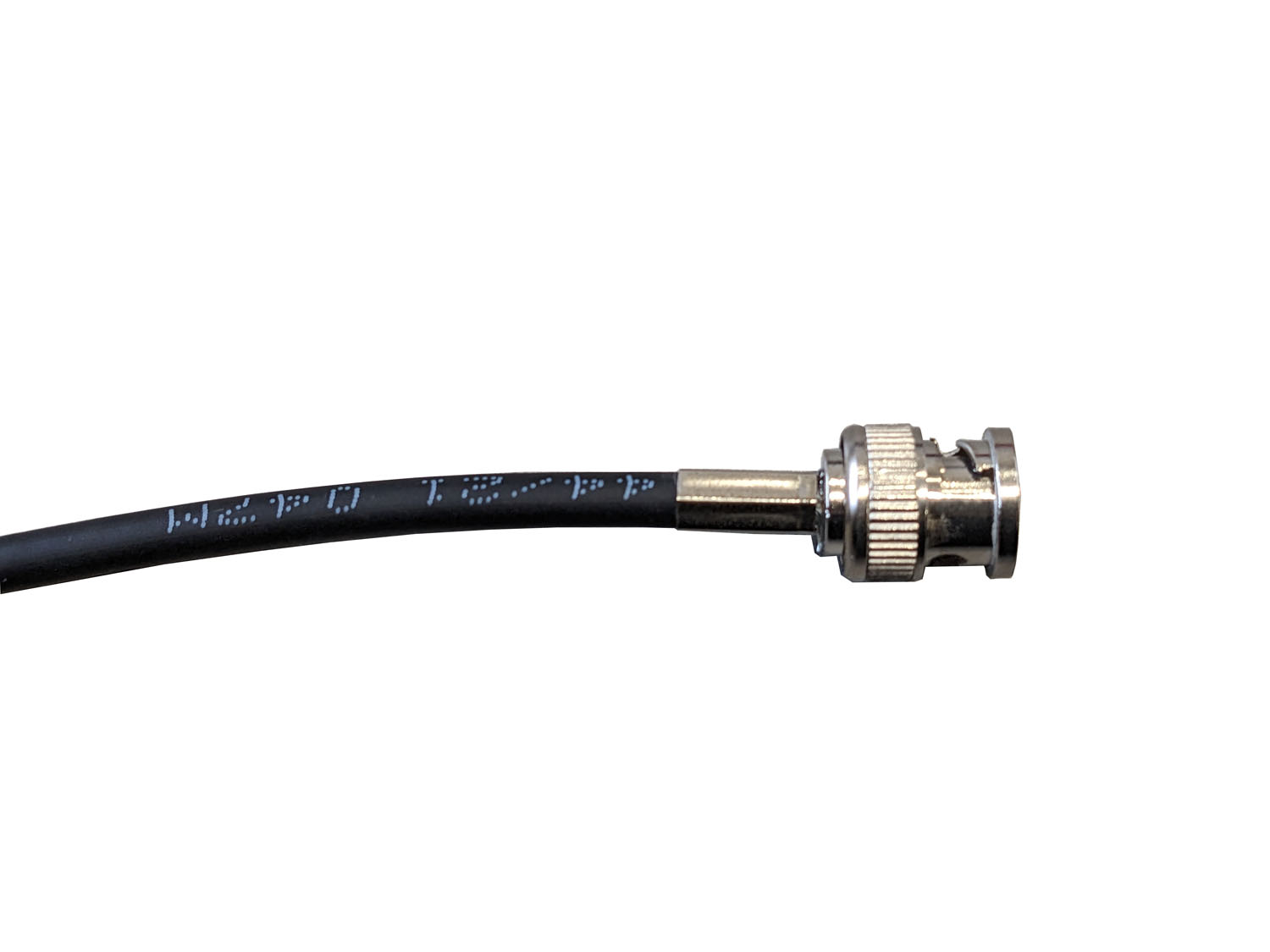 connecteur BNC RG58 serti sur câble coaxial RG58